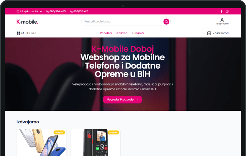 K-Mobile Webshop
